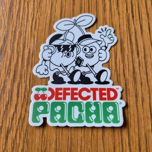 DEFECTED 2025 STICKER @ PACHA IBIZA - IBIZA CLUB POSTERS - DJ HOUSE MUSIC - Picture 1 of 1