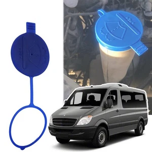 Reservoir Tank Cover Windshield 906-869-00-72 9068690072 Assembly Blue Cap - Picture 1 of 8