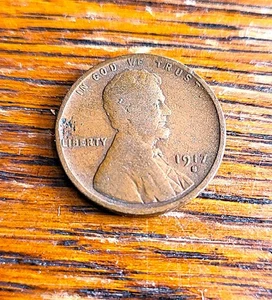 1917 S Lincoln wheat penny - Picture 1 of 2