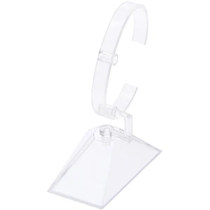 Plymor Clear Plastic Vertical or Horizontal Watch Display Stand - Picture 1 of 4
