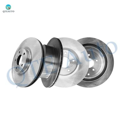 Set of 4 Front 320mm-Rear 308mm Brake Disc Rotors For 2011-2013 Infiniti M56 - Image 1 of 4