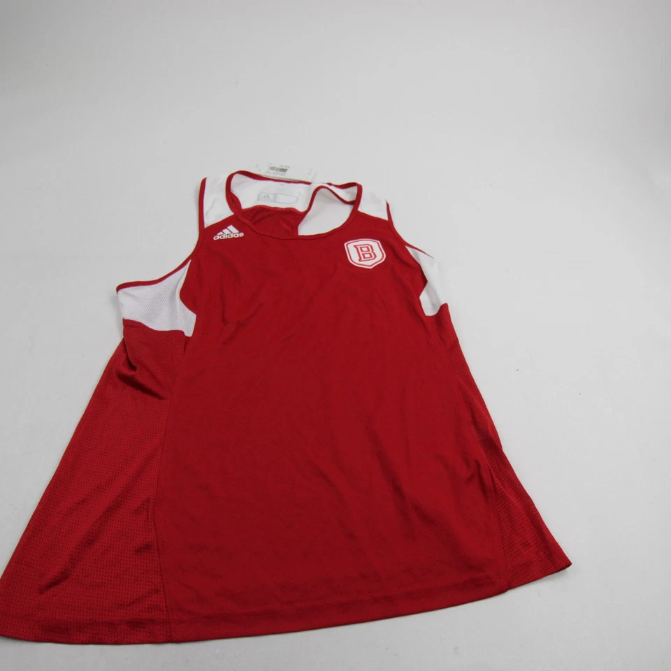 Bradley Braves adidas Sleeveless Shirt Women's Red/White New - Image 1 of 1