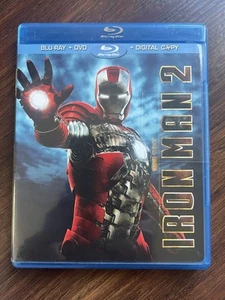 Iron Man 2 (Blu-ray/DVD, 2010, 3-Disc) Robert Downey Jr. - Picture 1 of 2