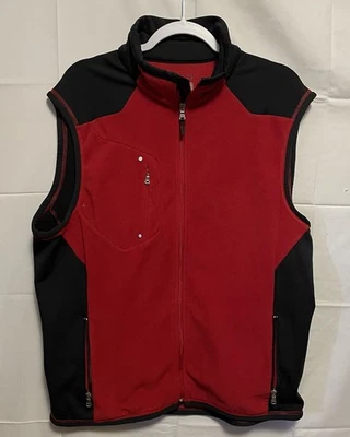 Chaleco polar RLX RALPH LAUREN rojo/negro RL ACTIVE talla XL Foto 1 de 4