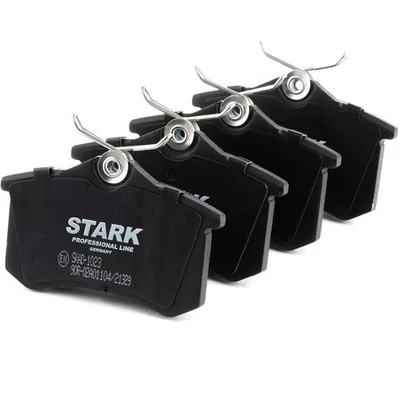 STARK Plaquettes de frein Arrière pour VW GOLF VI (5K1) Golf IV Schrägheck (1J1) - Photo 1/4