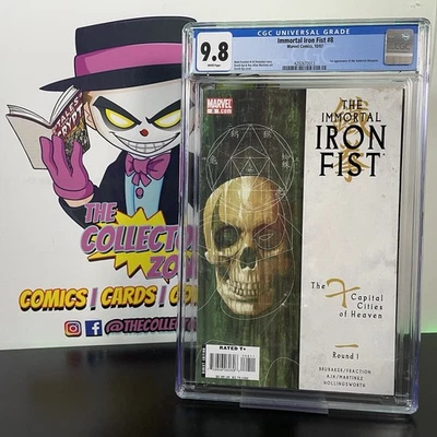 Immortal Iron Fist #8 CGC 9.8 2007 1st Appearance Of  Immortal Weapons - Image 1 of 2