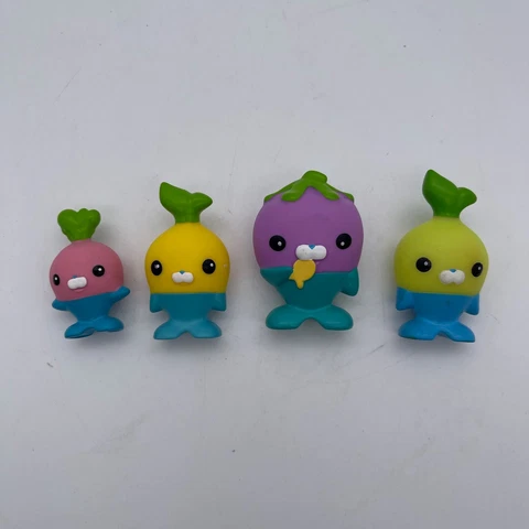 Octonauts Lot of 4 Vegimals Fisher Price Tunip Grouber Codish Action Figures Cover