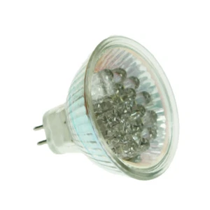 LED MR16 BULB GX5.3 WHITE 20 LED - Picture 1 of 2