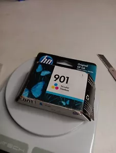 HP 901 dreifarbige Tintenpatrone Original ABGELAUFEN 03/2021 Neu - Bild 1 von 7