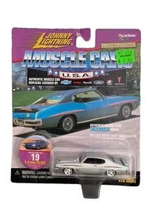 1998 PONTIAC GTO JUDGE 1971 JOHNNY LIGHTNING MUSCLE CARS USA #19 GREY 1:64 - Picture 1 of 3