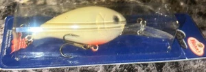 Vintage Mann's HCS-1012 3/8 Hanks SeriesCrankbait Lure DRB512 Bone Orange Belly - Picture 1 of 5