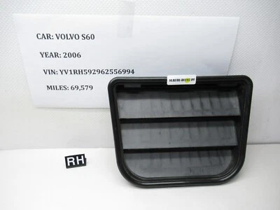 Volvo S60 2001-2009 cuarto derecho panel ventilación presión aire 9171248 OEM Foto 1 de 4