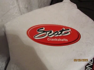 Scat Crankshafts Oval Decal 9 3/4" wide by 5" tall - Picture 1 of 3