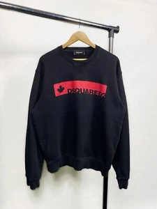 Dsquared2 Sweatshirt Men’s In Black Size Large - Picture 1 of 7