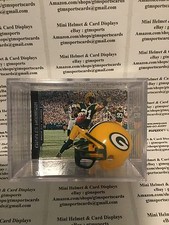 Charles Woodson Green Bay Packers Mini Helmet Card Display Shadowbox Autograph