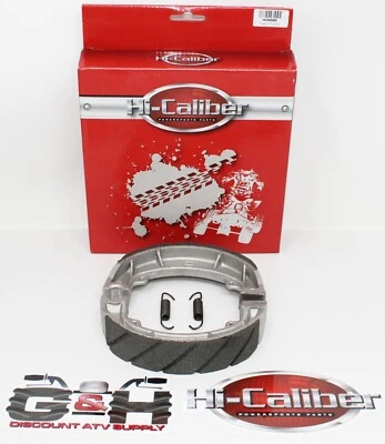 ВОДЯНЫЕ ЖЕЛОБЧАТЫЕ ЗАДНИЕ тормозные колодки + пружины 1989-2004 Suzuki LTF 160 Quadrunner - Изображение 1 из 2