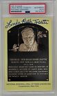 Linda Ruth Tosetti Signed Baseball Hall of Fame Plaque Postcard Babe PSA/DNA