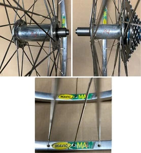Phil Wood x Mavic MA2 Wheelset - 700c 36h IRD Freewheel 100 x 130mm - Rivendell - Picture 1 of 10