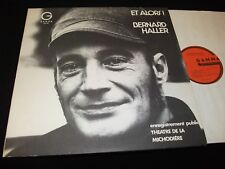 BERNARD HALLER<>ET ALORS!<>12" Lp Vinyl~Canada Pressing~GAMMA GS-182