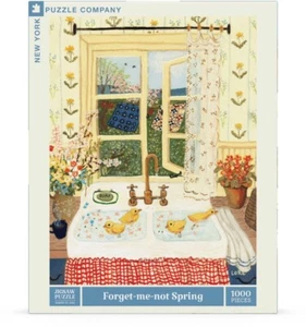 Forget-Me Not Spring 1000 Pc Puzzle ~ The New Yorker Puzzle Company - Bild 1 von 3