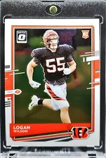 2020 Optic Logan Wilson RC Wyoming, Cincinnati Bengals!! Great Card!!