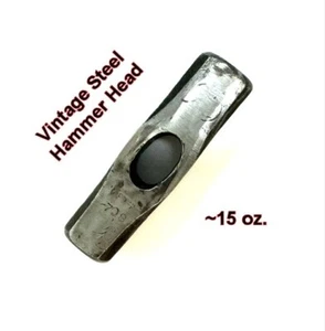 Vintage #708 Stahlkopfhammer ~ 15 Unzen ~1" x 1" x 4" - Bild 1 von 9