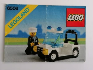 Notice Lego Legoland 6506 Precinct Cruiser Police - Livret d'instructions 1989 - Bild 1 von 2