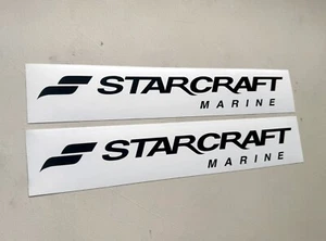Starcraft Marine Boat Decals SET OF 2 Vinyl Decal Stickers - Bild 1 von 3