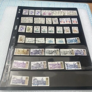 44 USED Russia Stamps, 1995-2003 & 50+ Belarus Stamps, 2000-2004/Nice Mixed Lot. - Picture 1 of 12