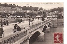 CPA de TROUVILLE (14 Calvados), Le Pont, années 1920