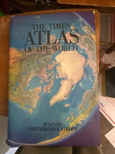 THE TIMES ATLAS OF THE WORLD UPDATED 1985 RANDOM HOUSE - Picture 1 of 15