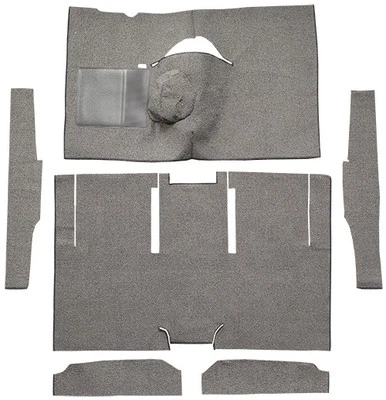 Tapete de substituição 1963-1965 Ford Falcon 2 DR Sedan 8 cilindros 4 Sp assentos balde - Imagem 1 de 3