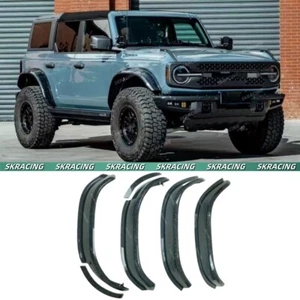Kit de carrocería extra ancha de arco de rueda de guardabarros de carbono forjado para Ford Bronco 21-24 - Imagen 1 de 11