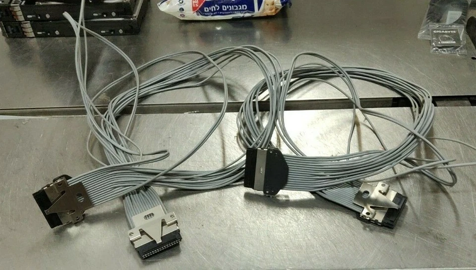 2x AMP Female to Female 32 Pin Probes/Adapters (for Tektronix?) - Image 1 of 3