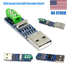 High Quality 5V USB Powered PCM2704 MINI USB Sound Card DAC Decoder Board For PC