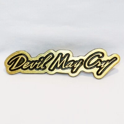 CAPCOM CREATION Exhibition Logo Pins Badge Devil May Cry DMC 2025 Osaka - Image 1 of 4
