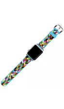 NEW FRENCH BULL ZIGGY DESIGNER BAND for use with 38mm Apple Watch w/ Metal Clip