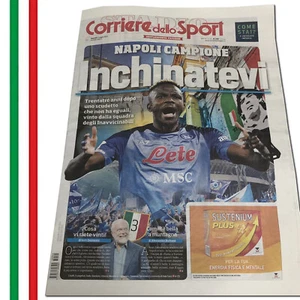 Corriere dello Sport 3 Scudetto Calcio Napoli Campione 5 Maggio 2023 INCHINATEVI