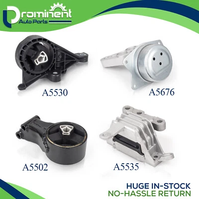 4pcs Engine Motor & Transmission Mount for 2010-2016 Buick LaCrosse V6 3.6L AUTO - Image 1 of 4