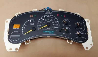 1999-2002  SILVERADO SIERRA TAHOE INSTRUMENT GAUGE CLUSTER SPEEDOMETER REMAN!  - Image 1 of 4