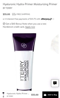BY TERRY Hyaluronic Hydra-Primer Full Size Sealed RV $55  💯 AUTHENTIC!!! - Image 1 of 4