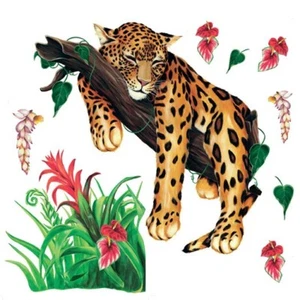 Tatouage Dry Rub Transfer scena della giungla - Foto 1 di 1