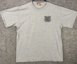 Coast Guard Shirt Men's Large Gray Seal Logo Y2K - Picture 1 of 8