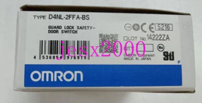 1 PCS NEW IN BOX OMRON Electromagnetic Safety Door Switch D4NL-2FFA-BS - Image 1 of 3