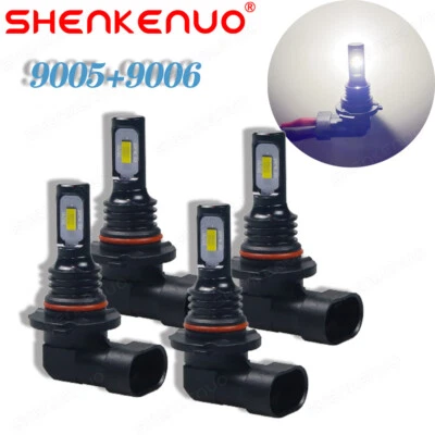 Kit de bombillas LED de haz alto bajo 4x 6000K para Chevrolet Caprice 1987-1990 Foto 1 de 4