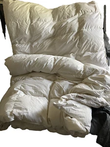 IKEA Fjallbracka Down And Feather Comforter Duvet Insert King Size Extra warm - Picture 1 of 9