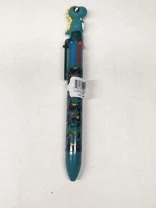 Green dinosaur 6 in 1 multi-colored ink Retractable pen - Picture 1 of 1