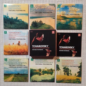 VIKTORIA POSTNIKOVA Tchaikovsky Complete Piano Works ERATO 7CD Box Set 2018 NM - Picture 1 of 1