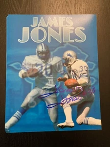Lions James Jones signed 8x10 W/COA - Picture 1 of 2