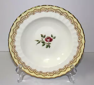 Royal Worcester CROMWELL 1937 Bone China 8 1/8" zuppiera bordata, Inghilterra - Foto 1 di 5